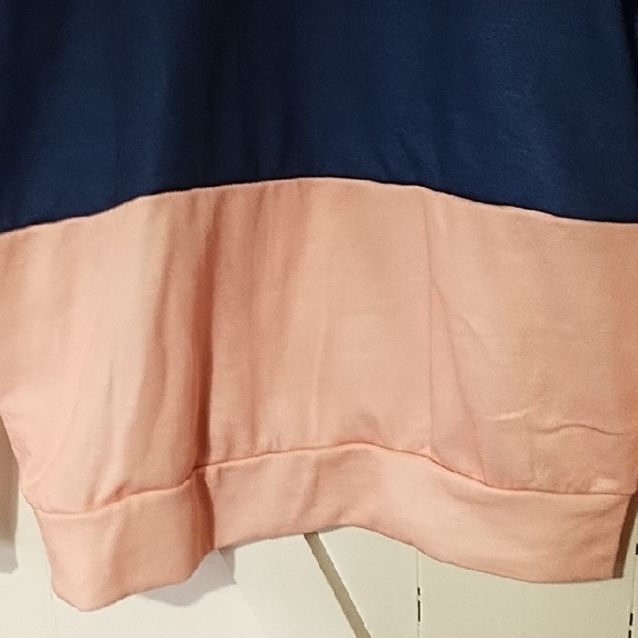 C&C NWOT Striped Peach and Blue Men's Hoodie Large, Unisex. - Picture 7 of 9